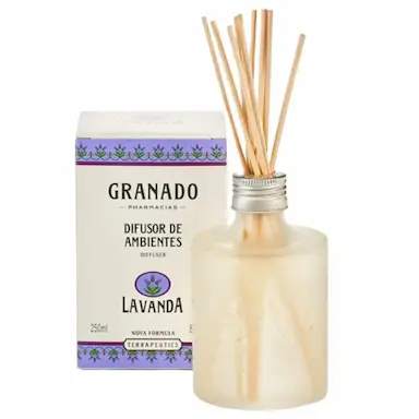 DIFUSOR DE AMBIENTES TERRAPEUTICS LAVANDA 250ML - GRANADO &amp;amp;#039