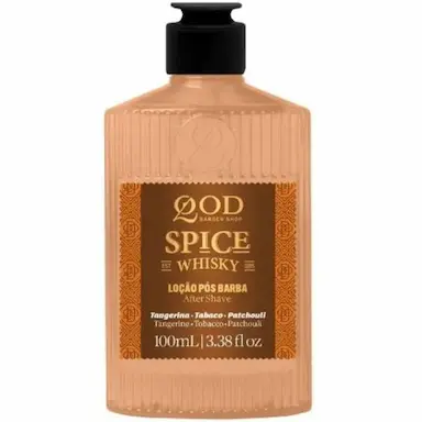 LOçãO PóS BARBA SPICE WHISKY 100ML - QOD BARBER SHOP &amp;amp;#039