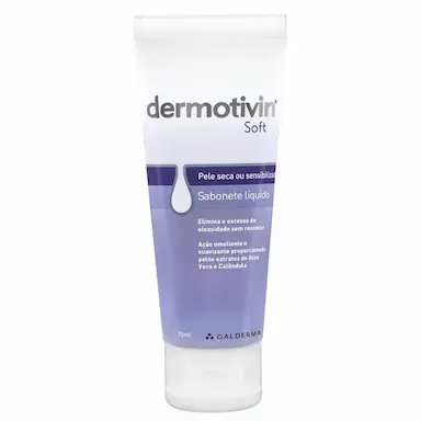 GALDERMA DERMOTIVIN SOFT SABONETE LIQUIDO 70ML
