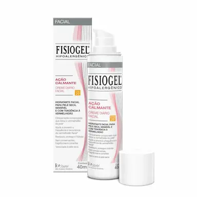 STIEFEL FISIOGEL CREME FACIAL AçãO CALMANTE FPS 20 40ML