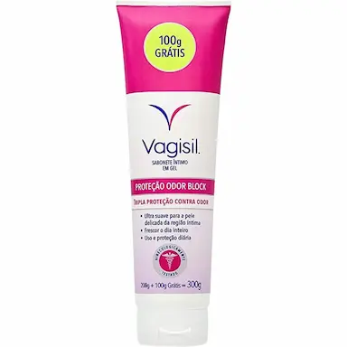 SABONETE LíQUIDO ÍNTIMO VAGISIL ODOR BLOCK LEVE 300G PAGUE 200G