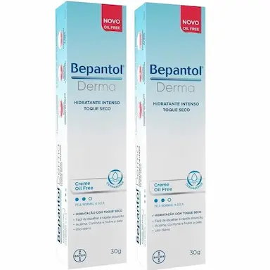 KIT 2 BEPANTOL DERMA TOQUE SECO CREME HIDRATANTE INTENSO 30G