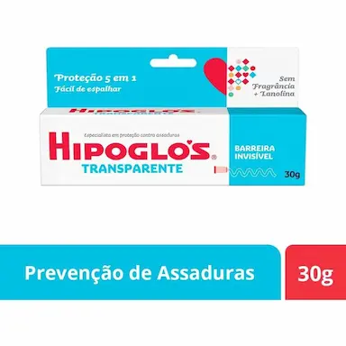 POMADA PREVENTIVA DE ASSADURAS HIPOGLOS TRANSPARENTE 30G
