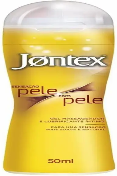 GEL LUBRIFICANTE JONTEX SENSAçãO PELE COM PELE 50G