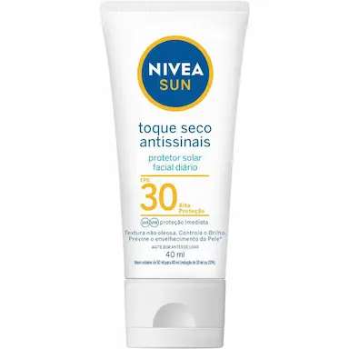 PROTETOR SOLAR NIVEA SUN FPS30 TOQUE SECO ANTISSINAIS 40ML