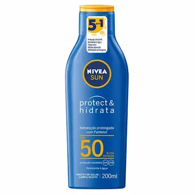 PROTETOR SOLAR NIVEA SUN FPS50 COM PANTENOL 200ML