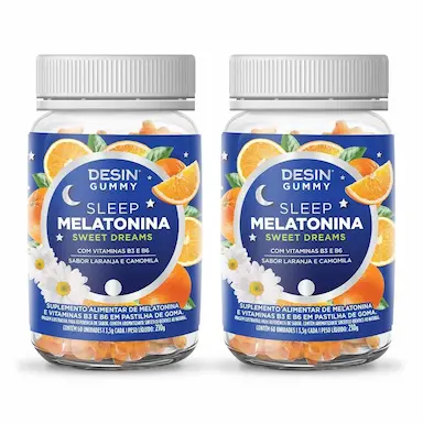 KIT 02 GUMMY SLEEP MELATONINA