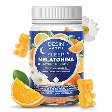 Suplemento Alimentar Melatonina Super Gummy Sleep 60 Gomas