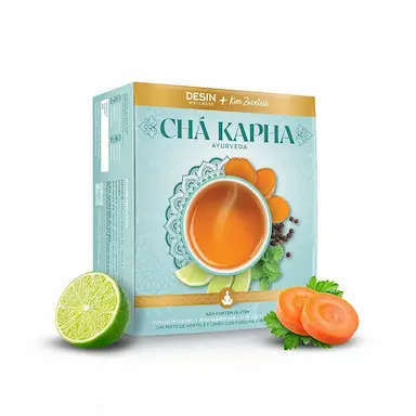 Chá Ayurveda Kapha by Kim Zucatelli 30 Sachês