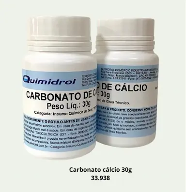 CARBONATO CALCIO 30G QUIMIDROL