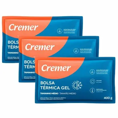 KIT 3UNI BOLSA TERMICA 400GR - CREMER