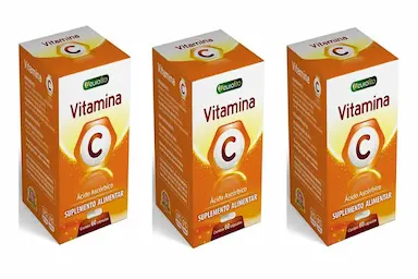 KIT 3UNI VITAMINA C 500MG (60 CAPS) - EUROFITO