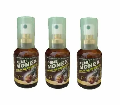 KIT 3UNI SPRAY PRóPOLIS PENE MONEX 30ML - PRONATU