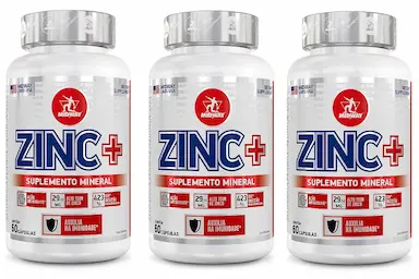 KIT 3UNI ZINC+ 60 CáPS - MIDWAY