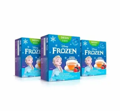 KIT 3UNI DESINCHá FROZEN 15 SACHêS FRUTAS VERMELHAS