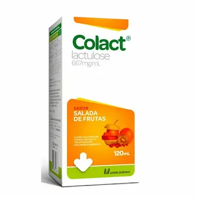 COLACT LACTULOSE 120ML SALADA DE FRUTAS - UNIãO QUíMICA