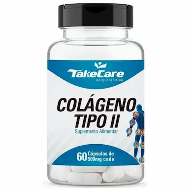 COLáGENO TIPO LL 500MG 60 CáPS - TAKE CARE