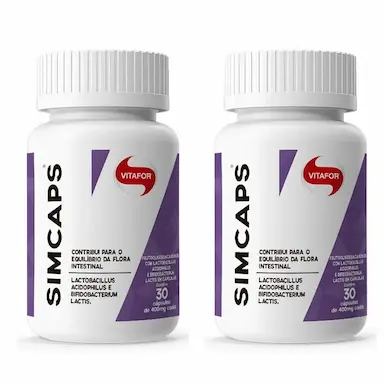 KIT 2UNI SIMCAPS 30 CáPS - VITAFOR