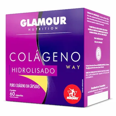 COLáGENO HIDROLISADO WAY GLAMOUR 60 CáPS - MIDWAY