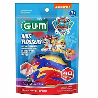 FLOSSER INFANTIL PATRULHA CANINA COM 40 - GUM