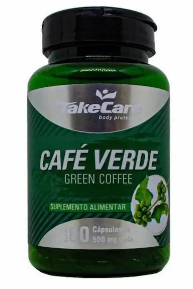 CAFé VERDE 500MG 60 CáPSULAS - TAKE CARE