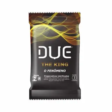 PRESERVATIVOS THE KING COM 3UNI - DUE