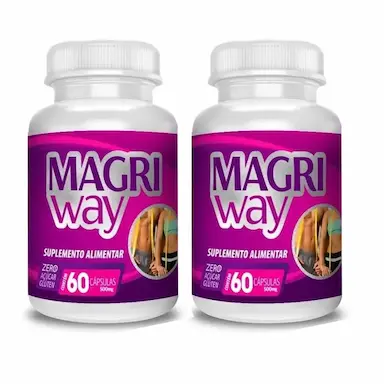 02UN MAGRI WAY SUPLEMENTO ALIMENTAR 500MG 60 CAPSULAS