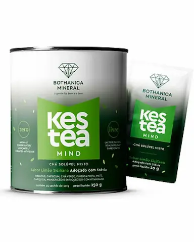 (HC) LATA KESTEA MIND - SABOR LIMAO - 15 SACHES - 150G