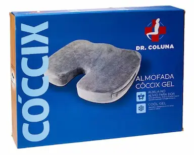 ALMOFADA ORTOPéDICA PARA CóCCIX ULTRA CONFORTáVEL PARA ALíVIO DA DOR NO CóCCIX - RELAXMEDIC DR COLUNA