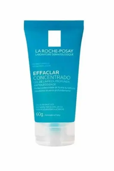 GEL CONCENTRADO EFFACLAR DIA/NOITE PARA PELE OLEOSA DE 60ML - LA ROCHE-POSAY