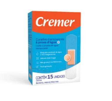 CURATIVO HIPOALERGêNICO à PROVA D´áGUA - CREMER