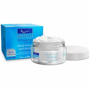 CREME FACIAL ANTI-IDADE NUPILL DMAE+ ARGIRELINE FIRMNESS 50G