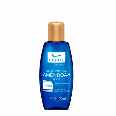 ÓLEO DE AMêNDOAS NUPILL COLáGENO NATURAL GOLD SKIN 100ML
