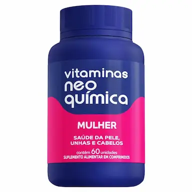 KIT 4 VITAMINA MULHER 60 CáPSULAS - NEO QUíMICA