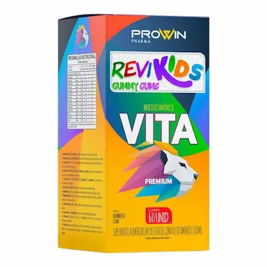 REVIKIDS GUMMY GUMS SUPLEMENTO ALIMENTAR 60 GOMAS - PROWIN