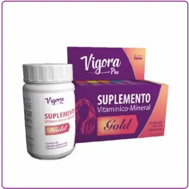 VITAMINA VIGORA PLUS GOLD 60 CáPSULAS - PRA