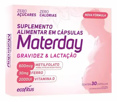 VITAMINAS MATERDAY GRAVIDEZ   LACTAçãO – ECOFITUS