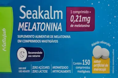 SEAKALM MELATONINA 0,21MG 150 COMPRIMIDOS - NATULAB