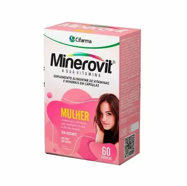VITAMINA MINEROVIT MULHER 60 CáPSULAS - CIFARMA