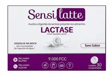 KIT 3 SENSILATTE LACTASE 9.000 FCC COM 30CPS S/SABOR - PRATI