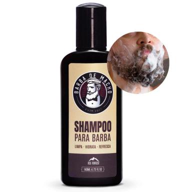 SHAMPOO ICE ELIMINA CASPA BACTERIAS 140ML BARBA DE MACHO