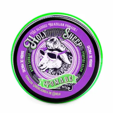 POMADA HOLY SHEEP EFEITO MOLHADO FIXAçãO FORTE PROTEçãO 80G