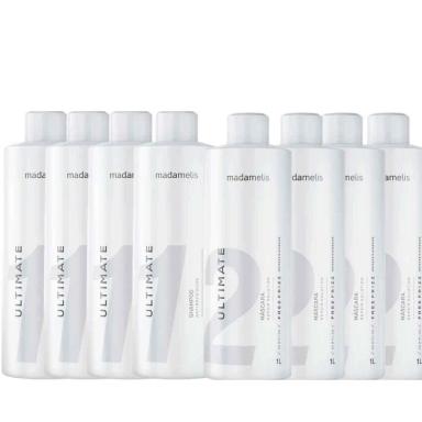 MADAME LIS ULTIMATE ESCOVA PROGRESSIVA 4 KITS DE (2 X 1 LITRO)