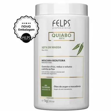 FELPS PROFESSIONAL QUIABO XBTX REDUTOR DE VOLUME EM MASSA 1000G