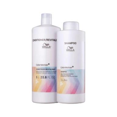 WELLA PROFESSIONALS COLOR MOTION+ SHAMPOO + CONDICIONADOR 1L