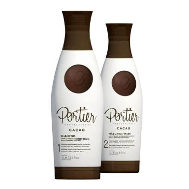 PORTIER CACAO ESCOVA PROGRESSIVA (2 X 1 LITRO)