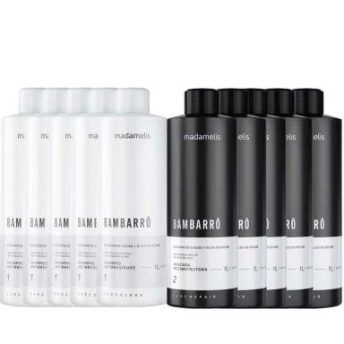 MADAME LIS BAMBARRO ESCOVA PROGRESSIVA 5 KITS (2 X 1 LITRO)