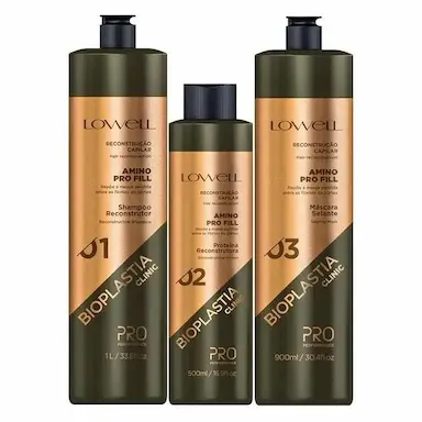 LOWELL KIT BIOPLASTIA CLINIC PROFISSIONAL TRIO