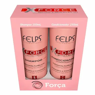 FELPS PROFISSIONAL XFORCE SHAMPOO 250ML + CONDICIONADOR 250ML