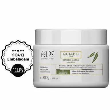 FELPS PROFESSIONAL QUIABO XBTX REDUTOR DE VOLUME EM MASSA 300G